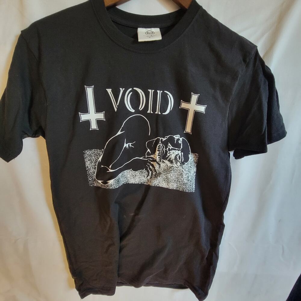 Void  band t shirt  size small black
